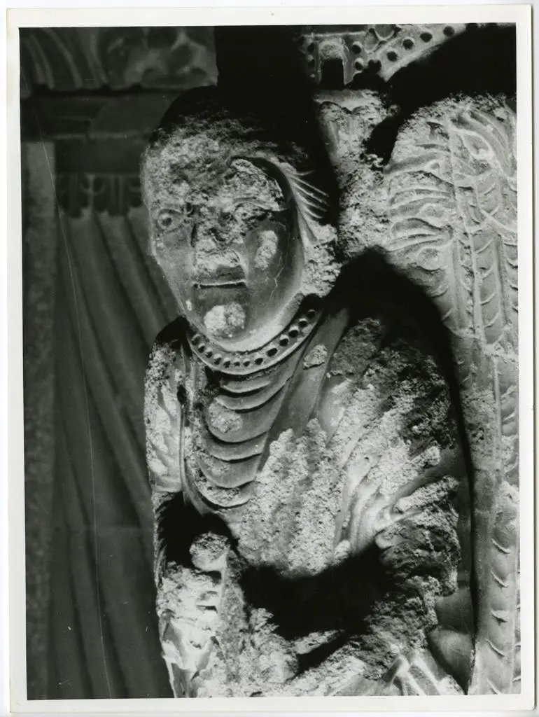 Vaghi, Luigi , Antelami Benedetto - scuola - sec. XIII - San Marco Evangelista, particolare