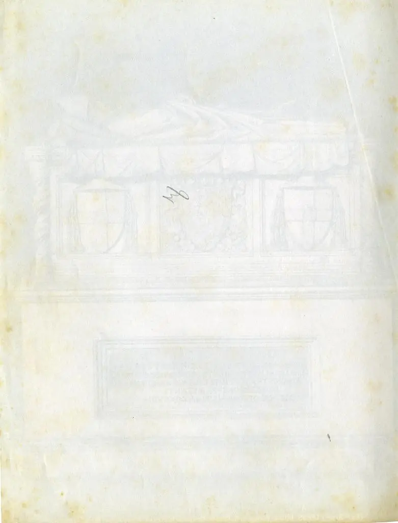 Brogi , Roma. Chiesa di S. Maria di S. Cecilia. Monumento al card. Adam Eston; Maestro Paolo.