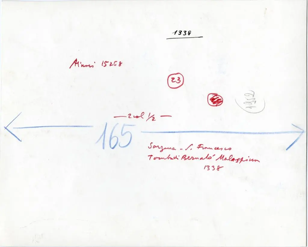 Anonimo , Sarzana - S. Francesco - Tomba di Bernab&ograve; Malaspina 1338