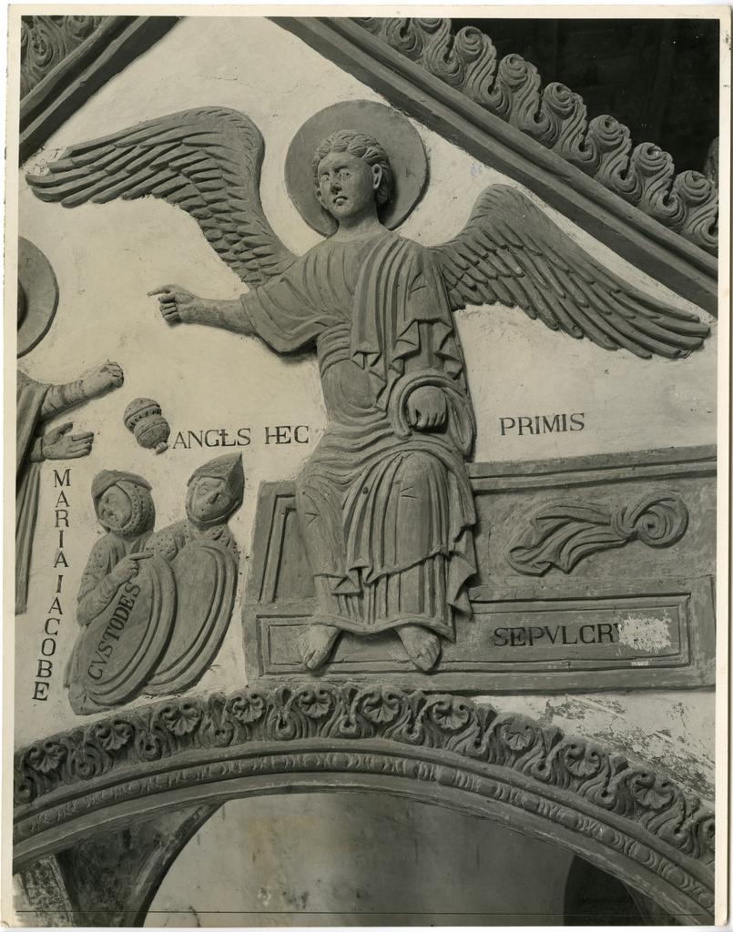 Bencini, Giulio/ Sansoni, Mario , Civate. S. Pietro al Monte: ciborio - L'Angelo della Resurrezione