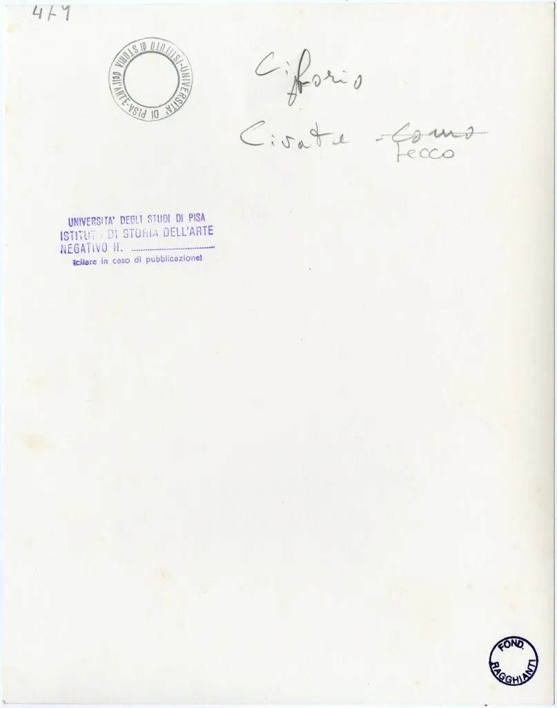 Anonimo , Ciborio - Civate - Lecco