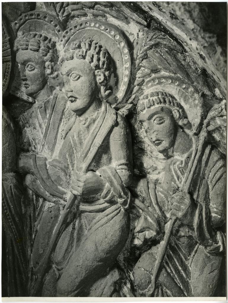 Bencini, Giulio ; Sansoni, Mario , Civate. S. Pietro al Monte: cripta - Transito della Madonna: particolare