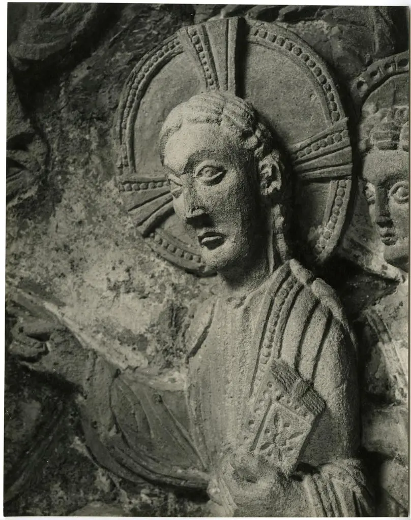 Anonimo , Civate - Como - Ciborio - Il Redentore - lunetta