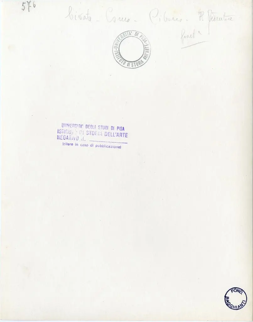 Anonimo , Civate - Como - Ciborio - Il Redentore - lunetta