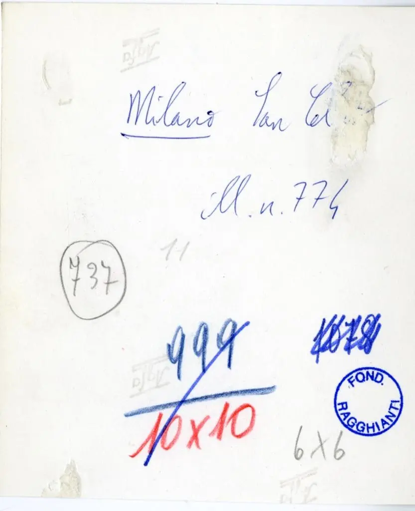 Anonimo , Anonimo milanese - bottega - sec. XII - Motivi decorativi con ariete; Motivi decorativi geometrici e girali vegetali