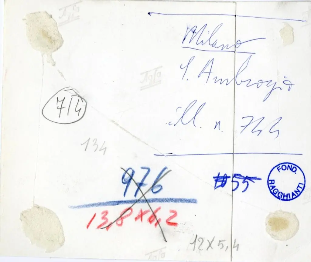 Anonimo , Anonimo milanese - sec. XI - Motivi decorativi vegetali e animali