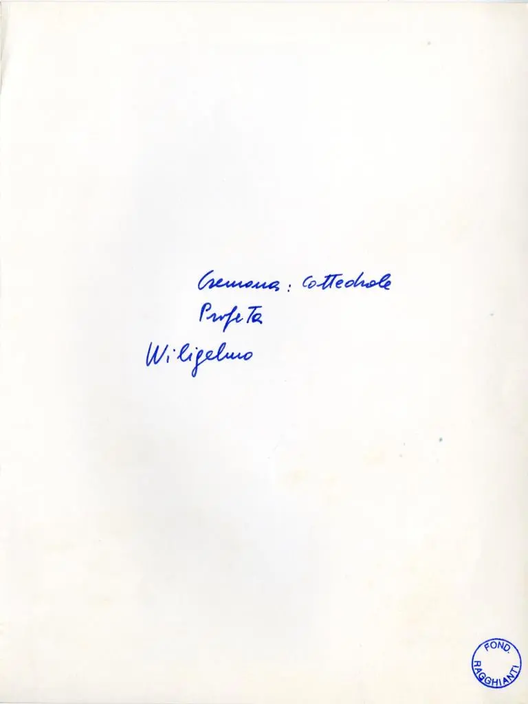 Anonimo , Cremona: Cattedrale - Profeta - Wiligelmo