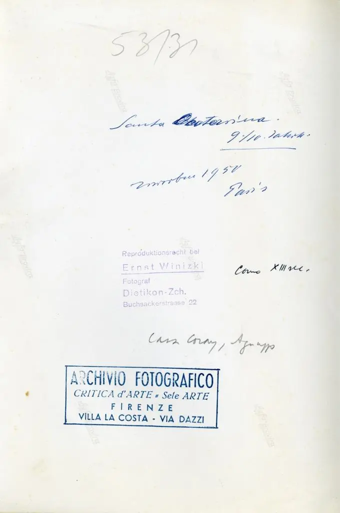 Winizki, Ernst , Anonimo lombardo - sec. XIII - Santa Caterina