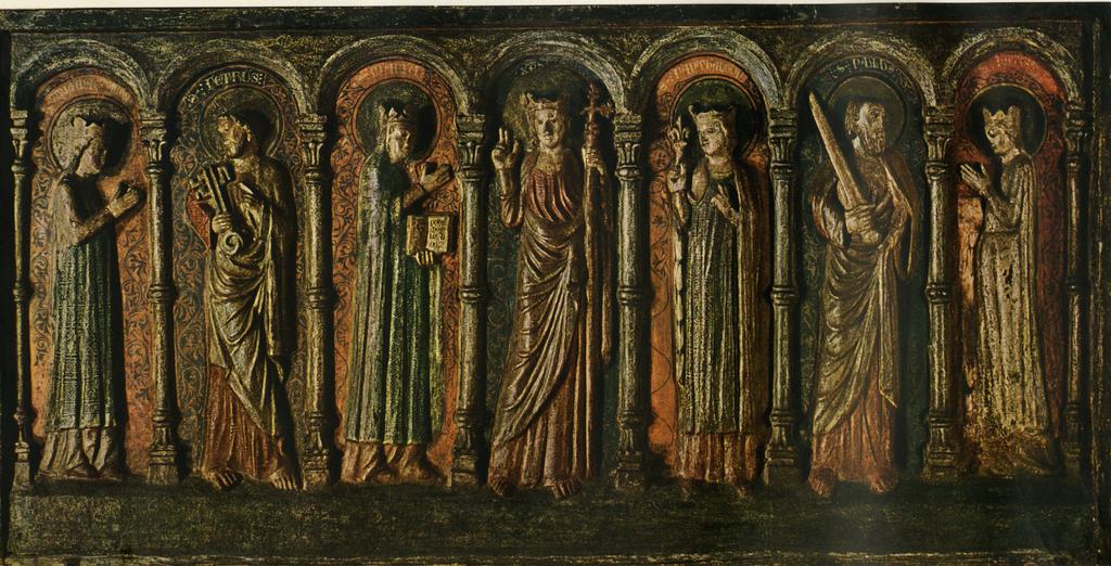 Anonimo , Arte aostana - Paliotto d'altare - Torino, Museo Civico