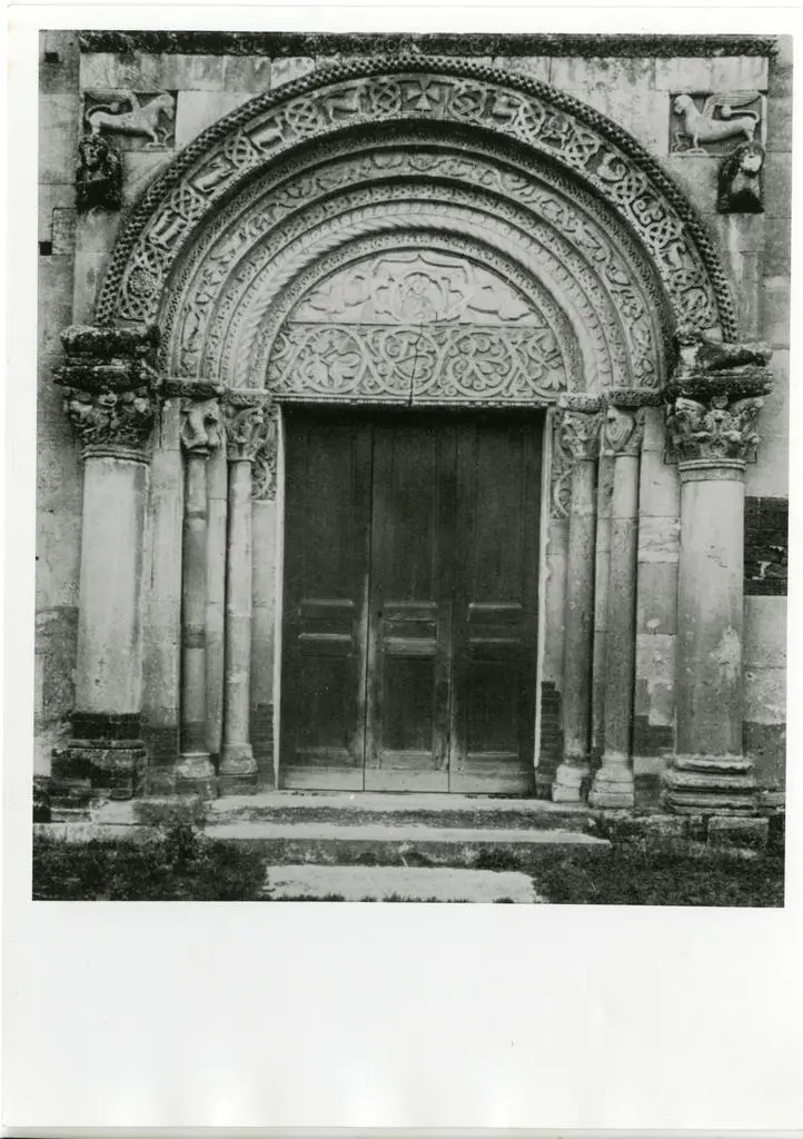 Anonimo , Cavagnolo TO - S. Fede - portale