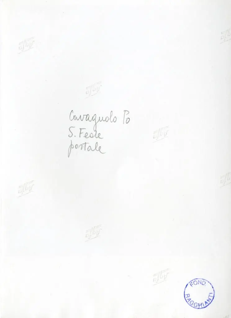 Anonimo , Cavagnolo TO - S. Fede - portale