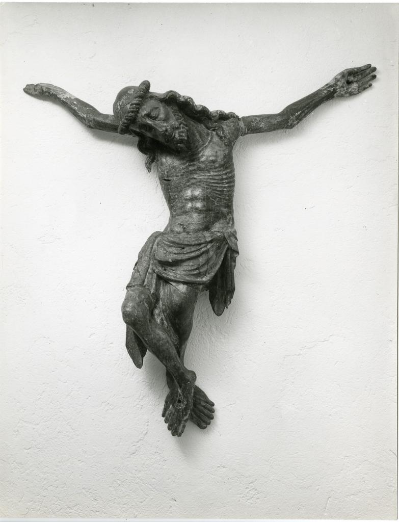Anonimo spagnolo sec. XV , Cristo crocifisso