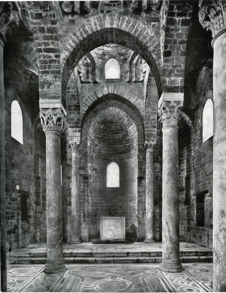 Anonimo , Anonimo - sec. XII - Chiesa di S. Cataldo, interno