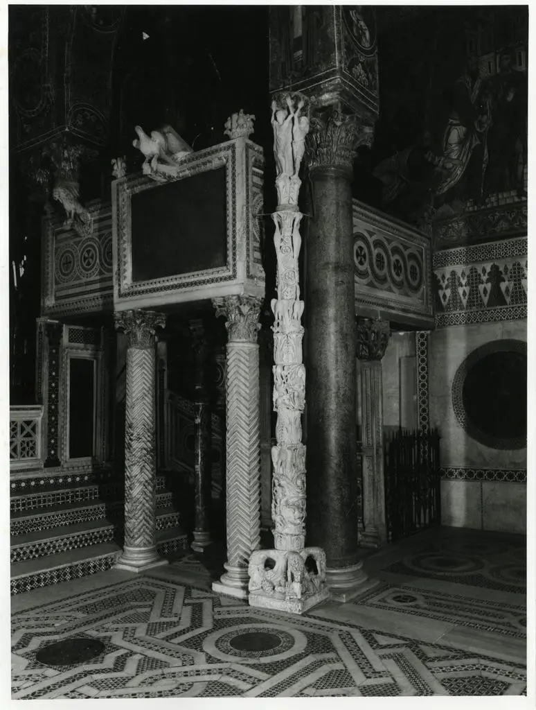 Soprintendenza Beni Culturali ed Ambientali Palermo , Palermo - Cappella Palatina. Candelabro