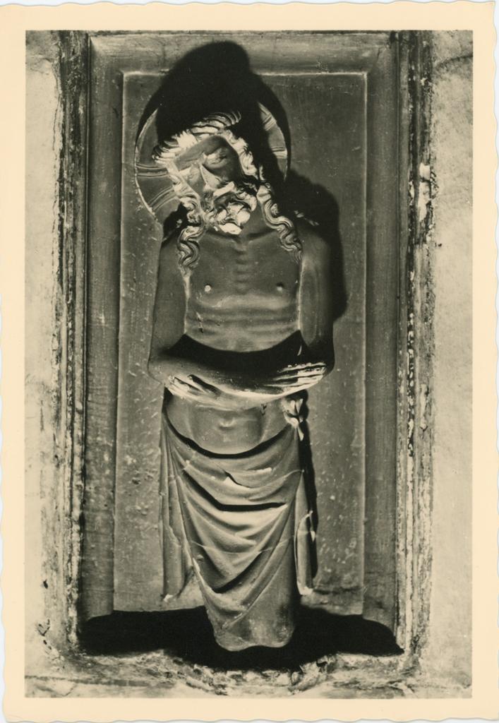 J. F. Amonn S. A. , Bolzano - Convento Francescani. Ecce Homo - Altorilievo sec. XIV