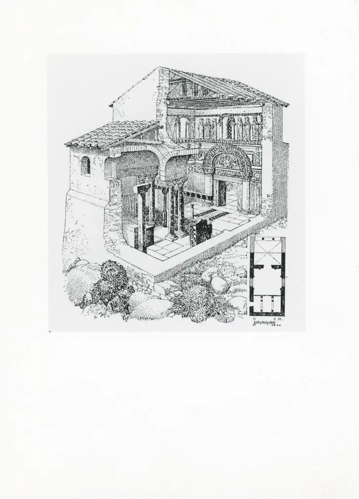 Anonimo , Cevedale. Tempietto