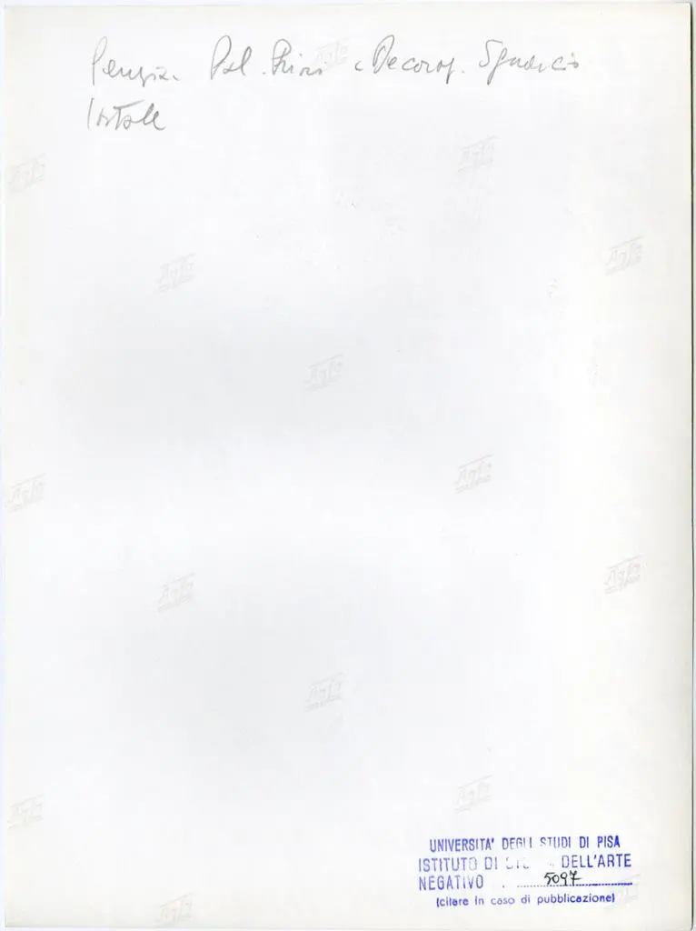 Universit&agrave; di Pisa. Dipartimento di Storia delle Arti , Perugia - Pal. Priori. Decoraz. Sguancio portale