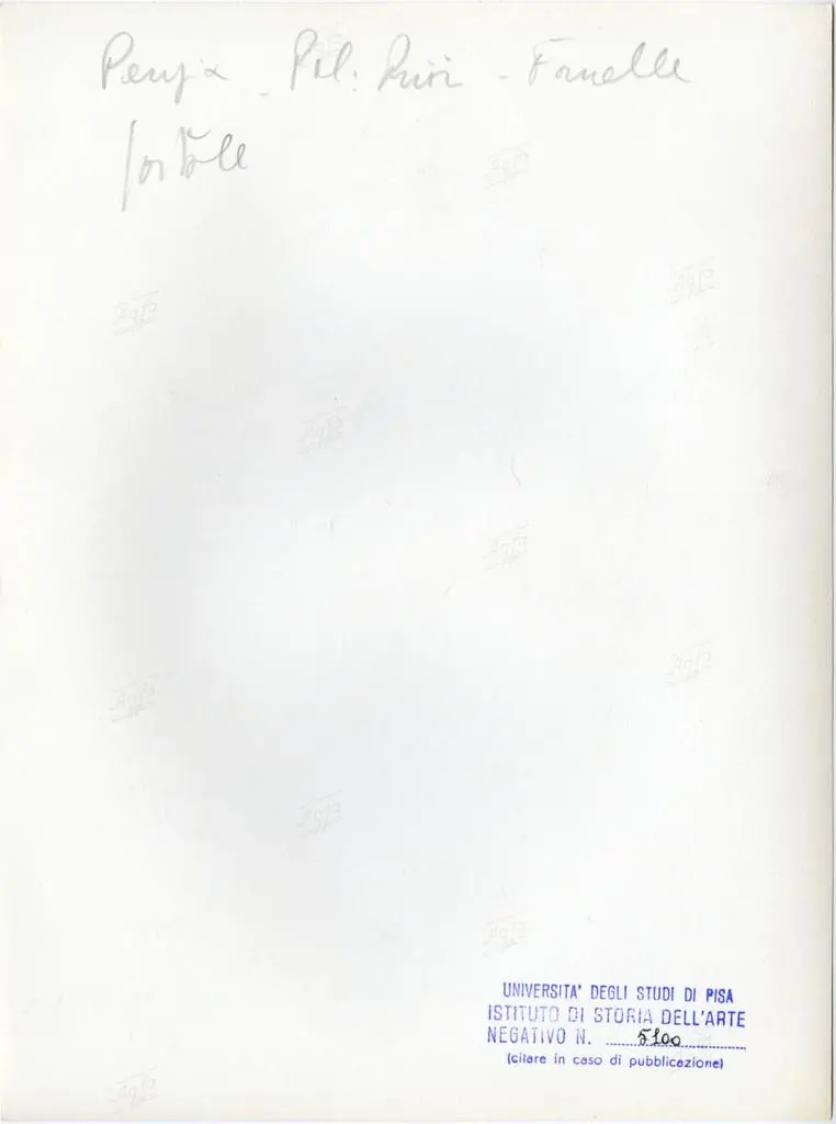 Universit&agrave; di Pisa. Dipartimento di Storia delle Arti , Perugia Pal. Priori. Formelle portale