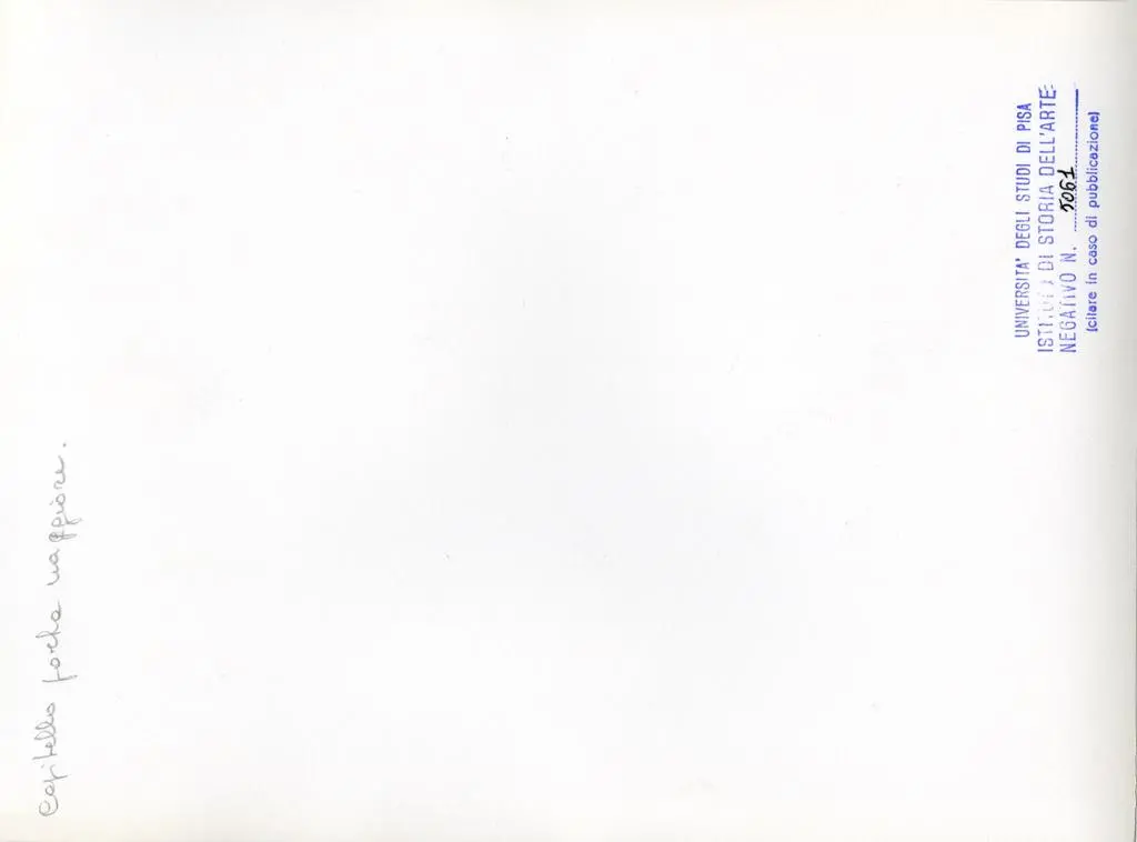 Universit&agrave; di Pisa. Dipartimento di Storia delle Arti , Capitello porta maggiore