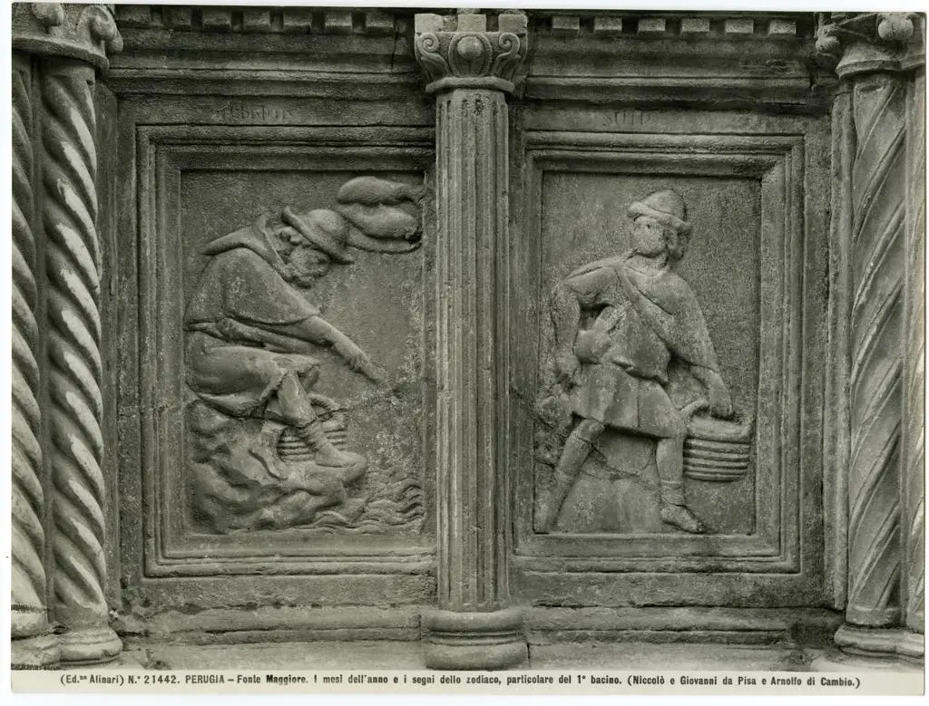 Pisano Giovanni ; Pisano Nicola , Mese di Febbraio, Pescatore, Segno zodiacale dei Pesci