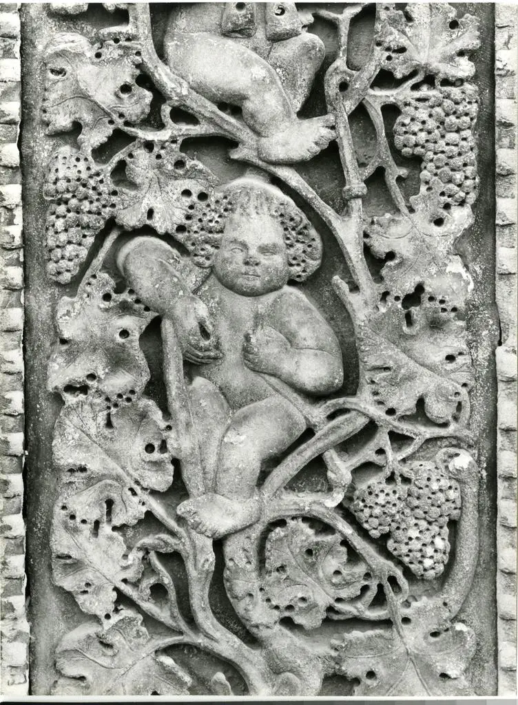 Universit&agrave; di Pisa. Dipartimento di Storia delle Arti , Citt&agrave; di Castello - Duomo - Porta laterale - dettaglio della decorazione