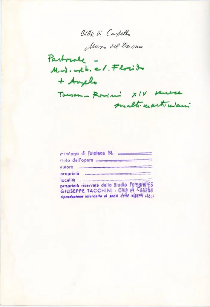 Tacchini, Giuseppe , Citt&agrave; di Castello - Museo del Duomo - Pastorale