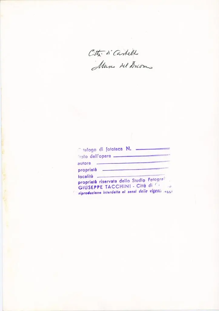 Tacchini, Giuseppe , Goro di Gregorio - sec. XIV - Angelo