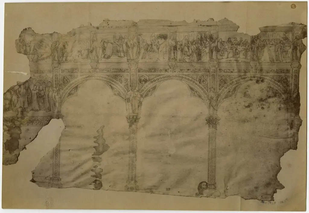 Anonimo , Anonimo - sec. XIV - Episodi della della vita di Cristo e della Vergine