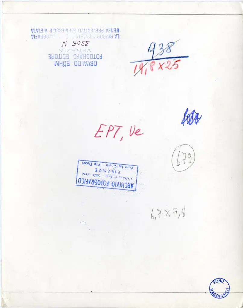 B&ouml;hm, Osvaldo , Anonimo veneziano - sec. XIII - Maria Vergine