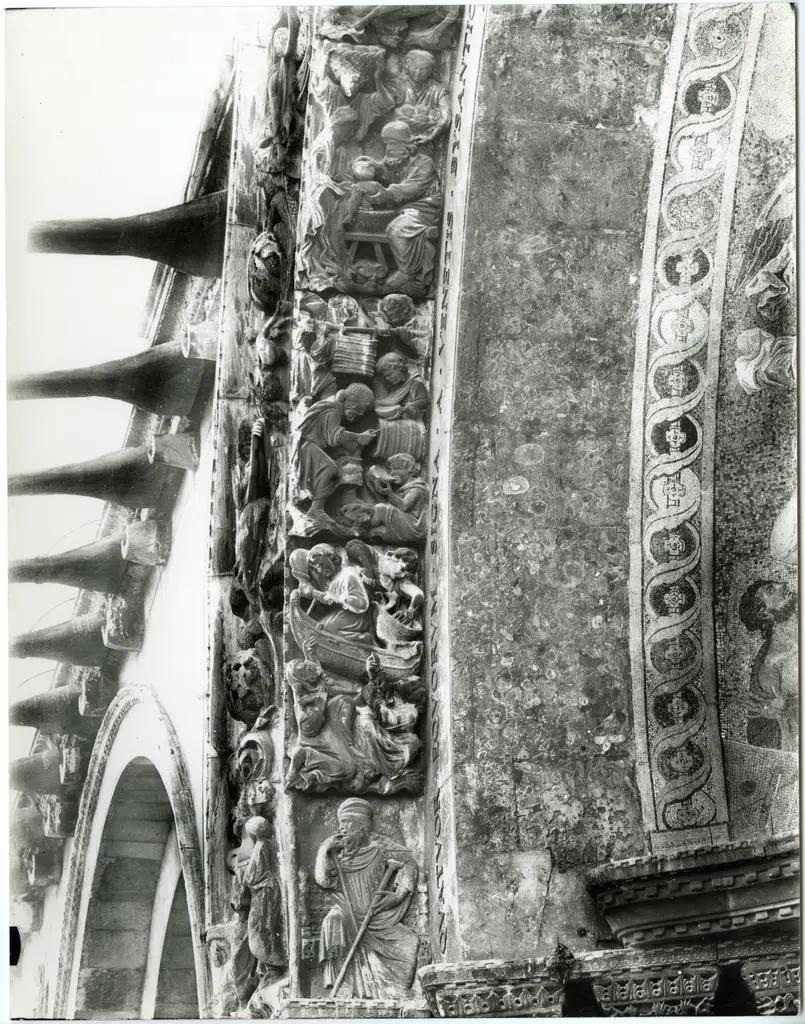 B&ouml;hm, Osvaldo , Anonimo veneziano - sec. XIII - Scene di genere