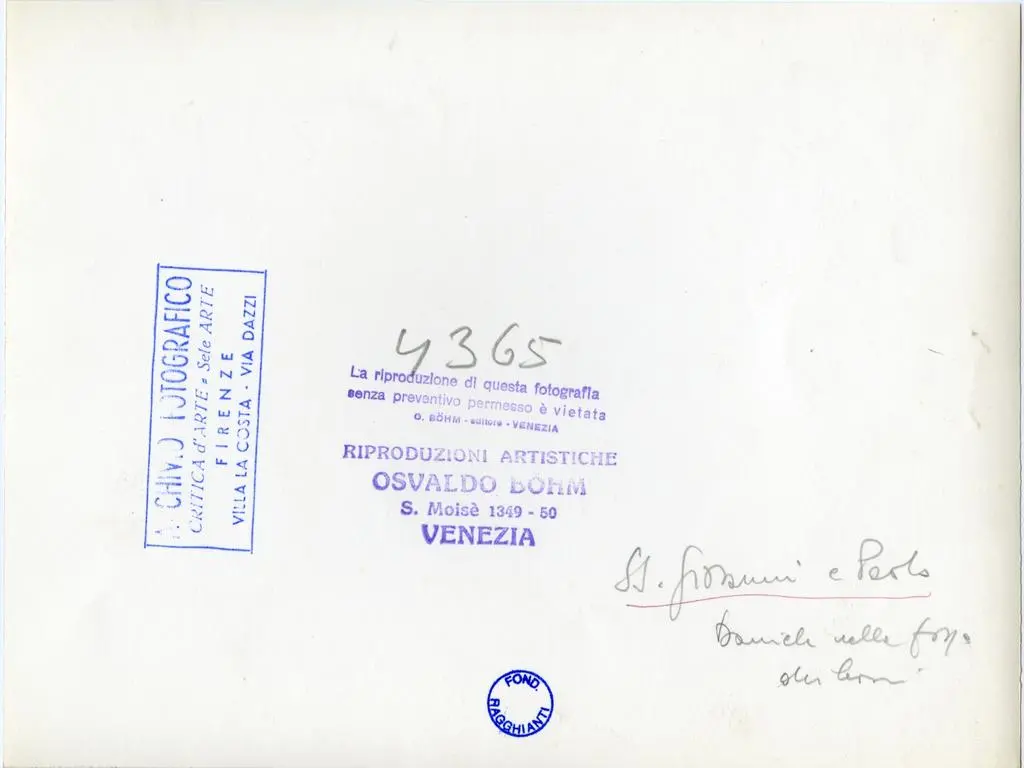 B&ouml;hm, Osvaldo , SS. Giovanni e Paolo - Daniele nella fossa dei leoni