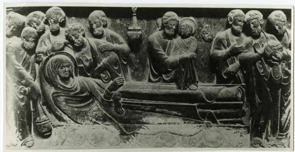 Anonimo , Anonimo veneziano - (?) - sec. XII/ XIII - Morte di Maria Vergine