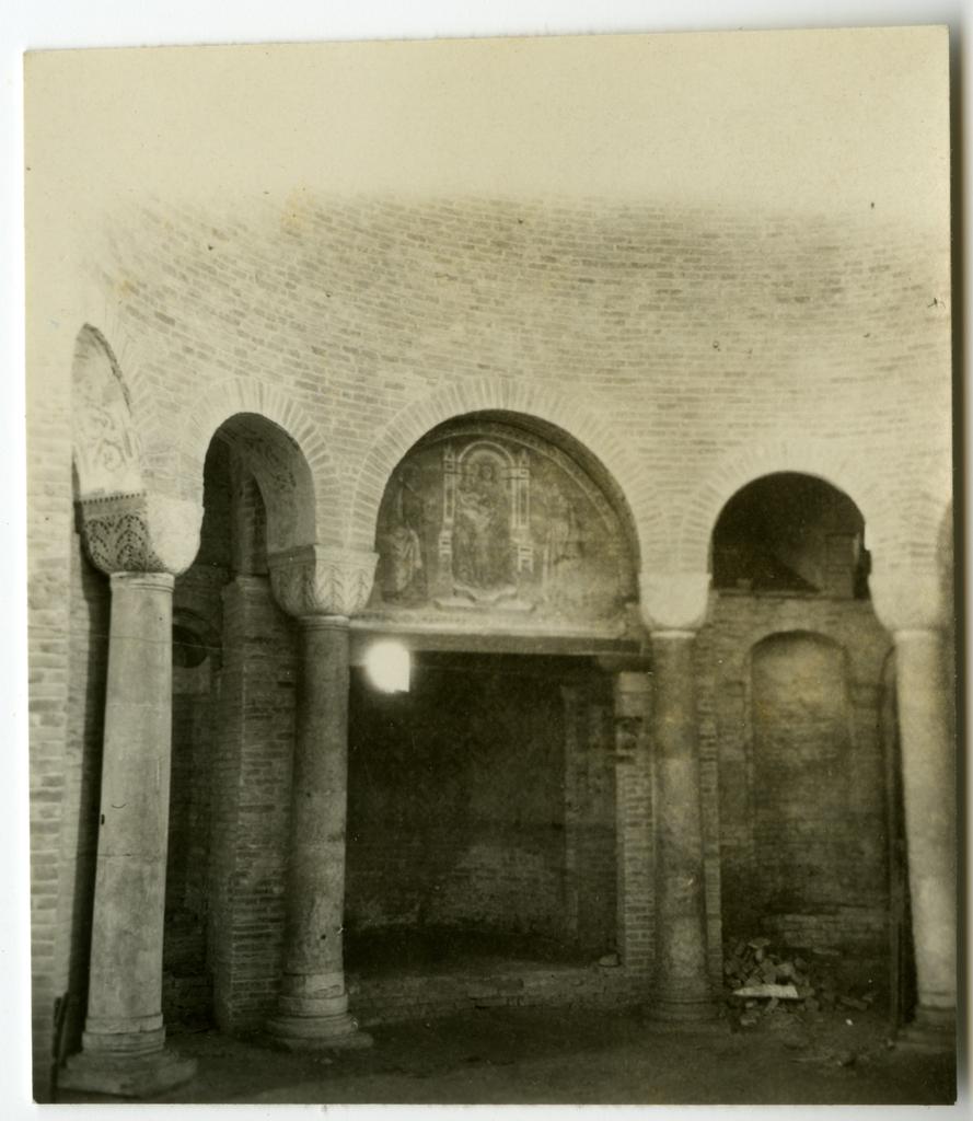 Anonimo , Anonimo - sec. XI/ XII - Interno della chiesa di S. Sofia a Padova, particolare dell'abside