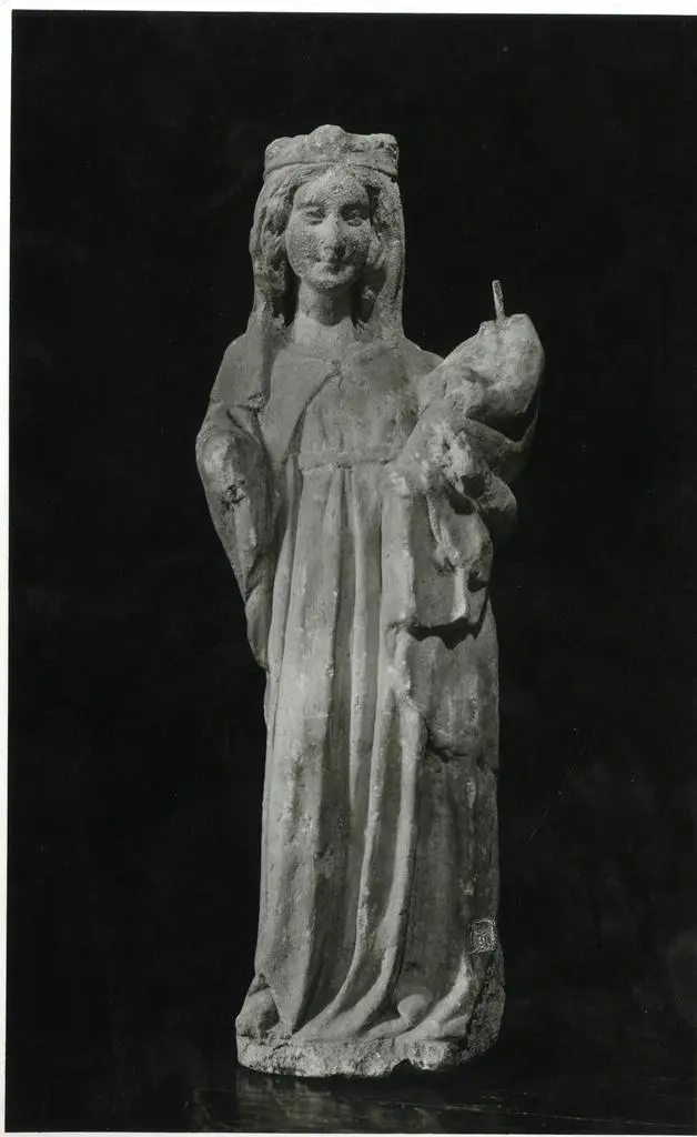 Anonimo , Anonimo veronese - sec. XIV - Madonna con Bambino