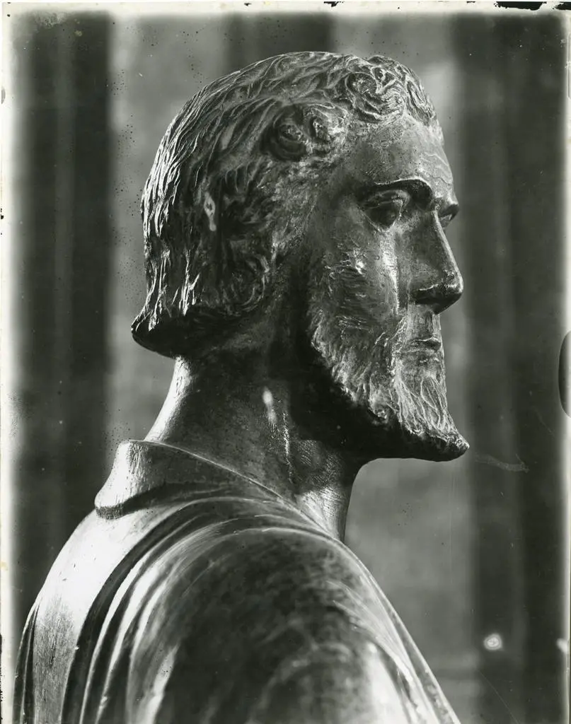 Croci, Felice , Verona - S. Zeno - sec. XIII - Dettaglio testa di apostolo