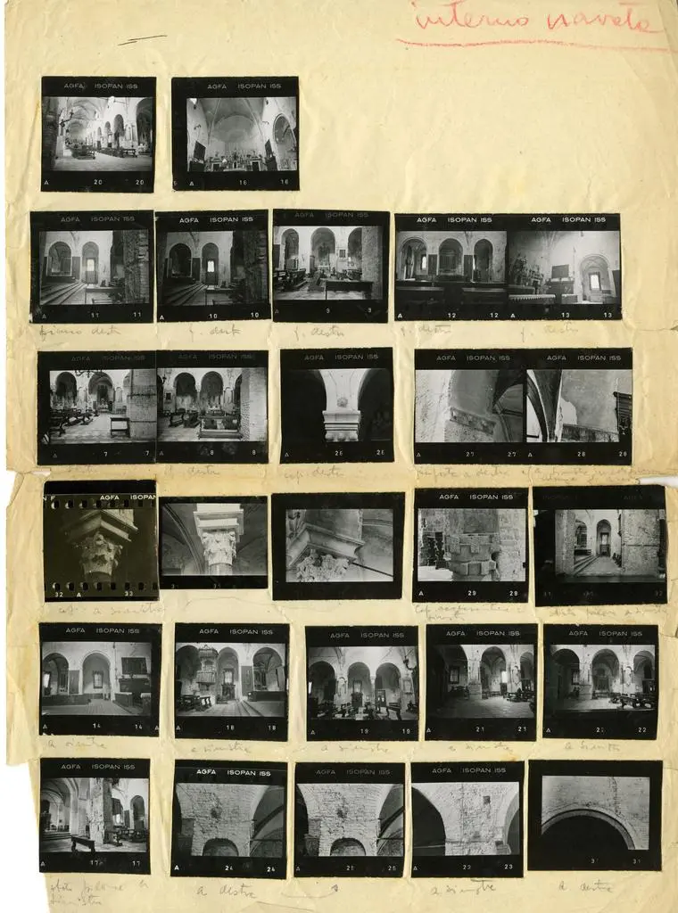 Anonimo , Anonimo - sec. XI/ XII - Interno della chiesa di S. Sofia a Padova