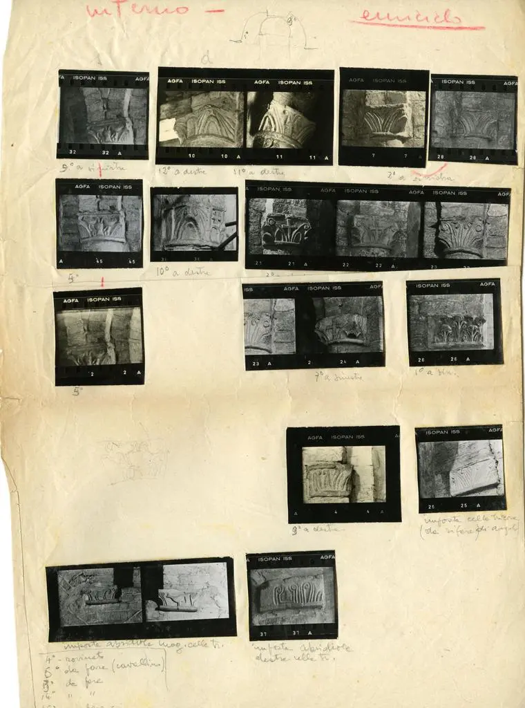 Anonimo , Anonimo - sec. XI/ XII - Interno della chiesa di S. Sofia a Padova