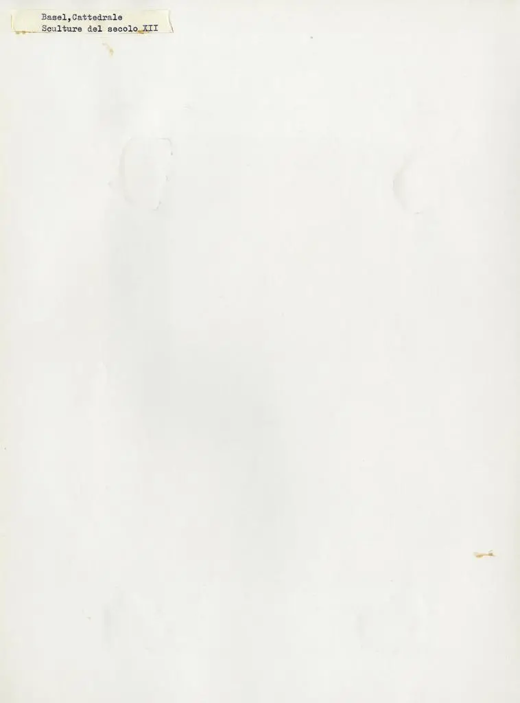 Anonimo , Basel, Cattedrale - Sculture del secolo XII