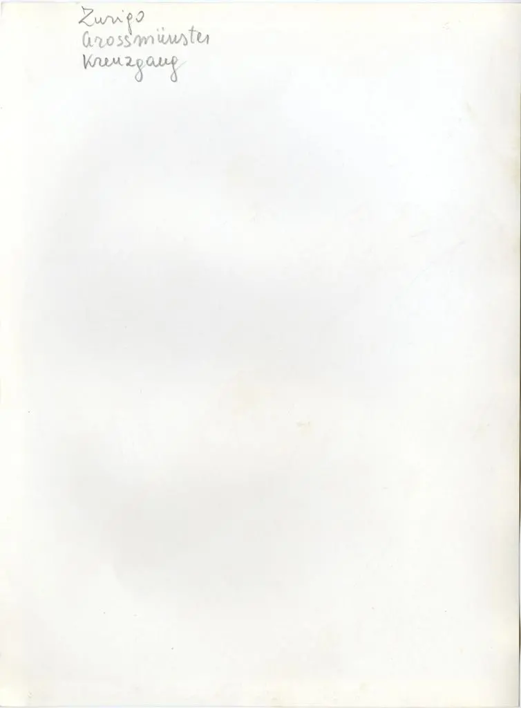 Anonimo , Zurigo - Grossm&uuml;nster - kreuzgang