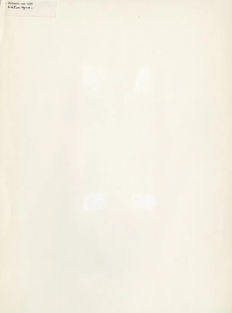 Anonimo , B&ouml;hmen, um 1420 - 4.65 legno.