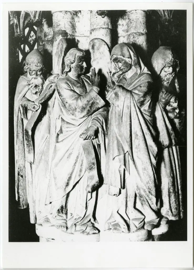 Anonimo fiammingo sec. XIII , Annunciazione