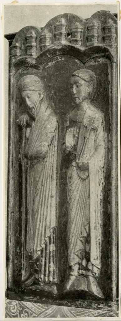 Anonimo , Harlem - Museo van Stolk. Pannello del secolo XIII. , fronte