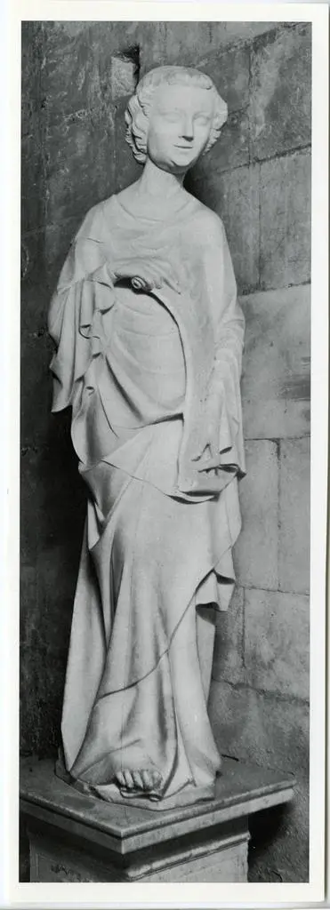 Maestro mosano di Carrara , Angelo annunciante