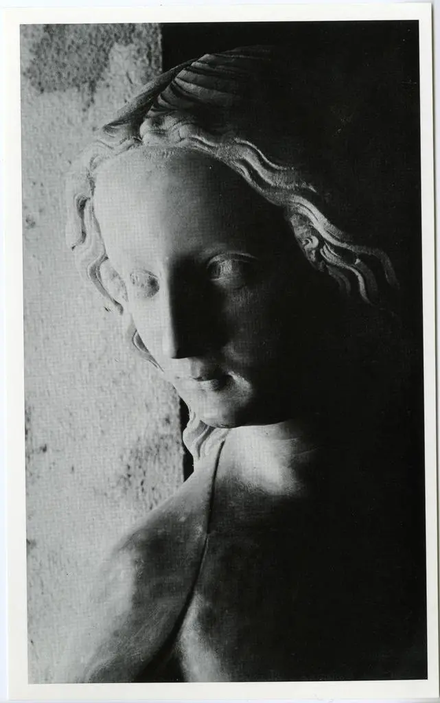 Maestro mosano di Carrara , Maria Vergine annunciata