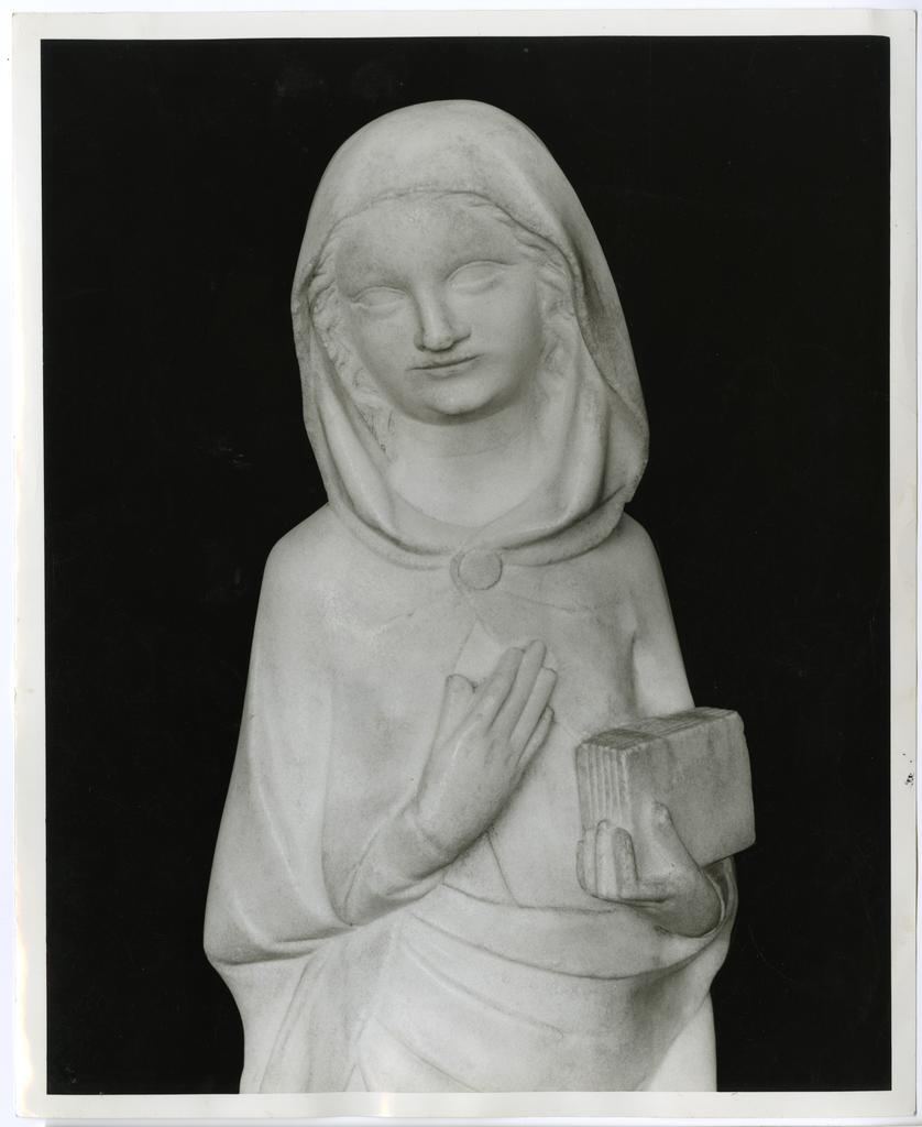 Maestro mosano di Carrara , Maria Vergine annunciata