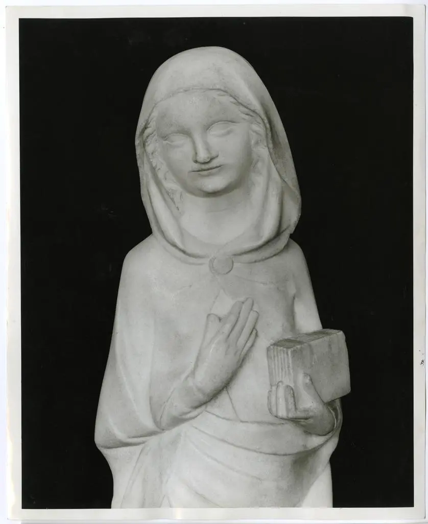 Puterbaugh, Rollyn , Maestro mosano di Carrara: Annunciata, part.; Dayton Art Institute