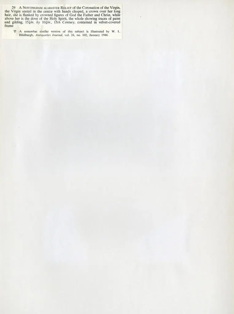 Anonimo , Anonimo inglese - sec. XV - Incoronazione di Maria Vergine