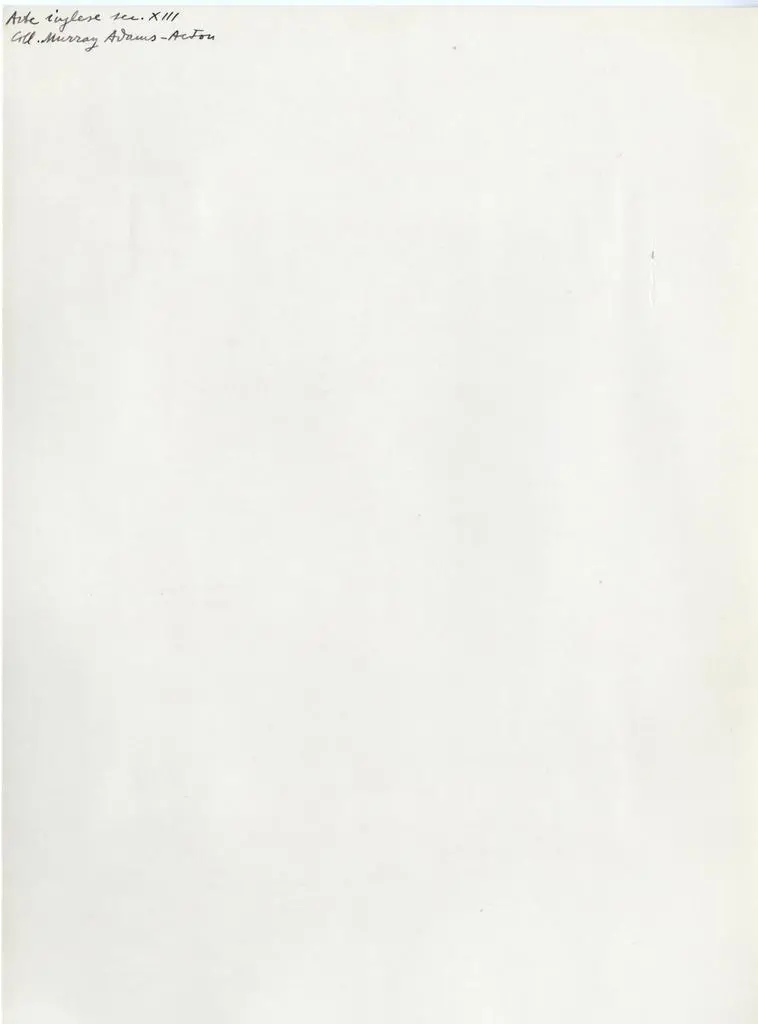 Anonimo , Arte inglese sec. XIII - Coll. Murray Adams-Acton