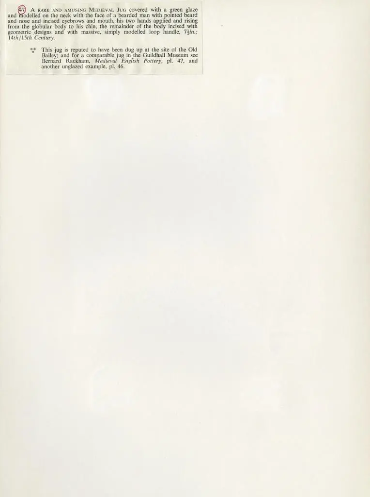 Anonimo , Anonimo inglese - sec. XIV/ XV - Testa d'uomo con barba