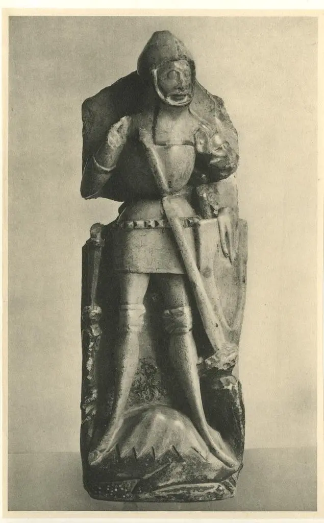 Anonimo , Anonimo inglese - sec. XIV - San Giorgio